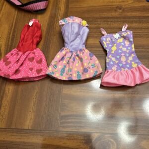 Mattel Barbie Lot of 4 Sweet 'n Pretty Fashions 1994 Scented Candy Heart Designs